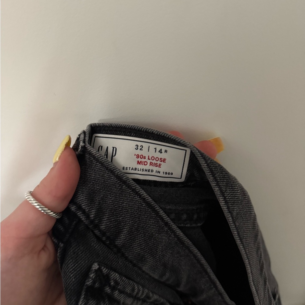 GAP Gray Relaxed Fit Jeans